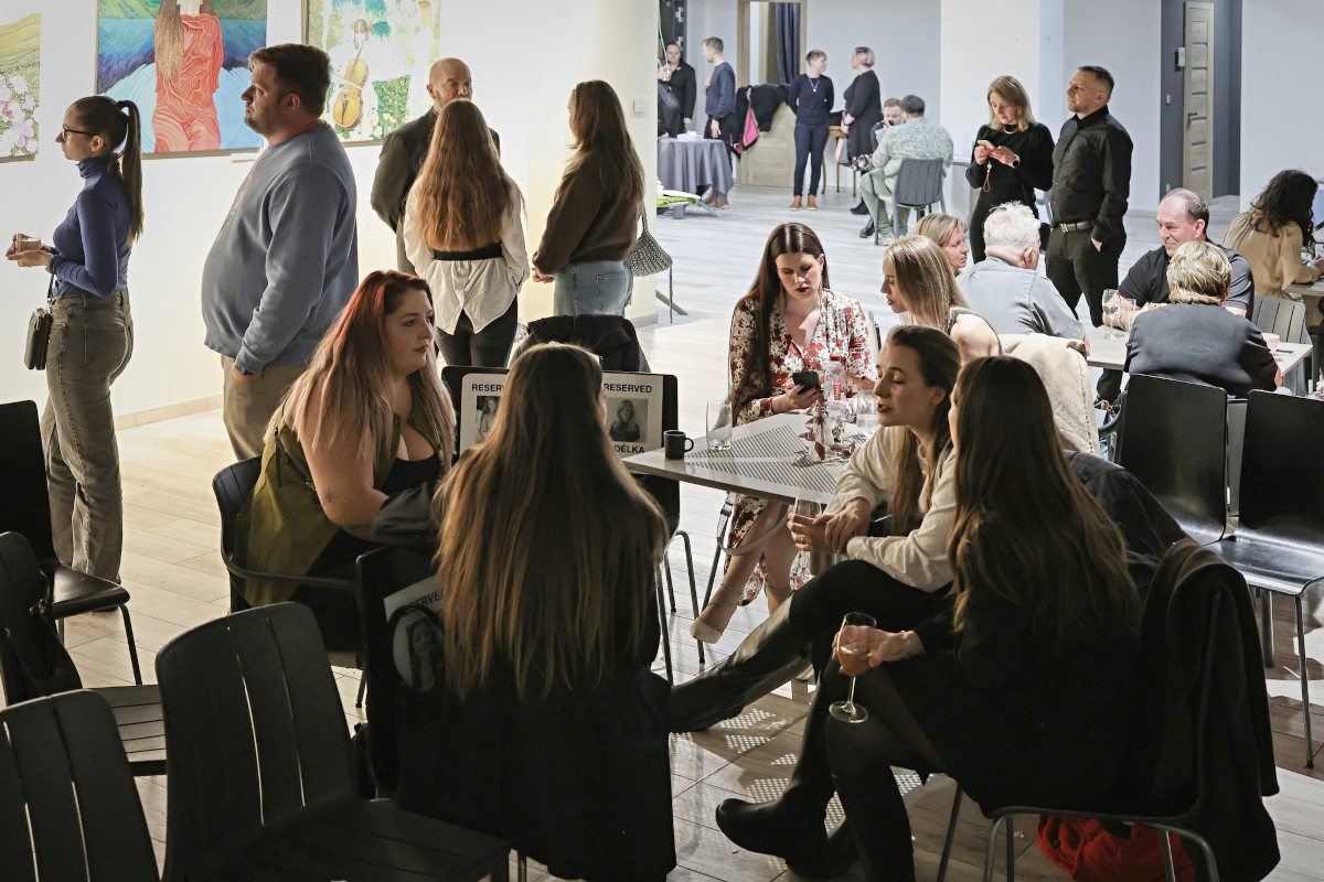 Wernisaż w HEX Gallery, Brno