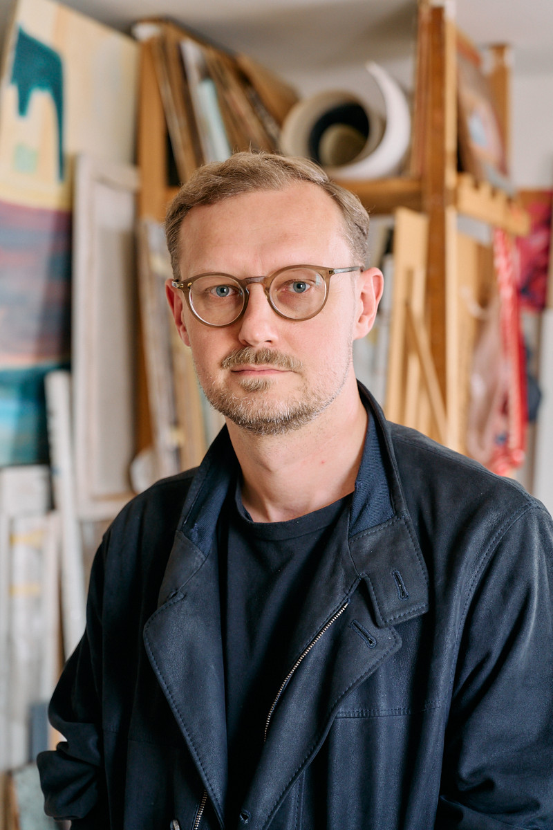 Vasil Artamonov, painter and head of Painting Studio 1 at FaVU, Brno University of Technology