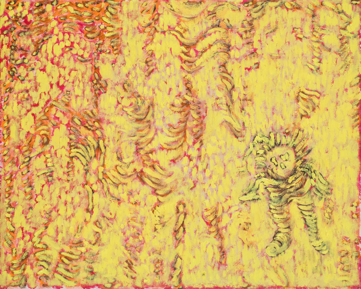 Pavel Preisner: Untitled, oil on canvas, 30 × 40 cm, 2025