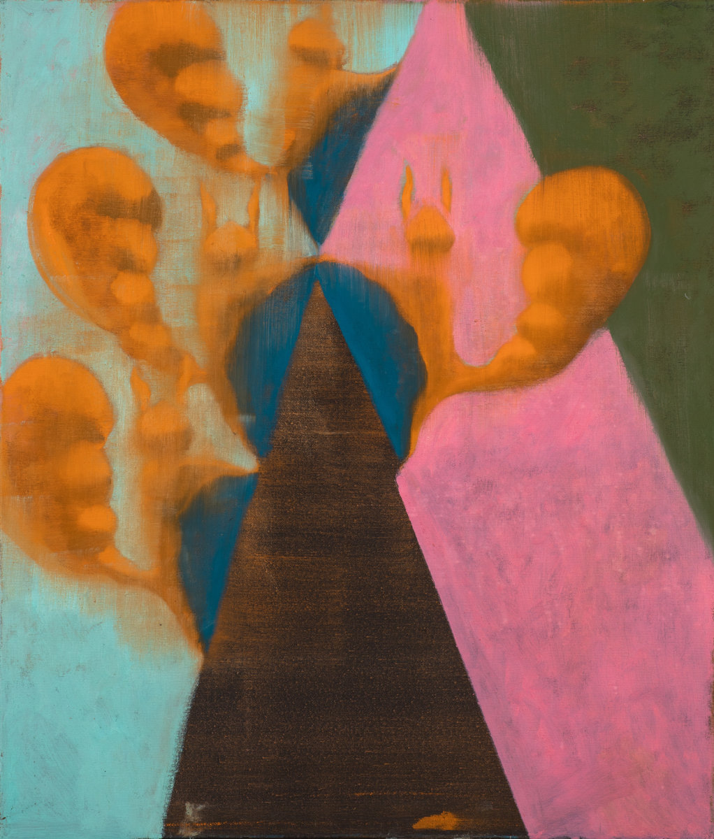 Pavel Preisner: Untitled, oil on canvas, 80 × 60 cm, 2025