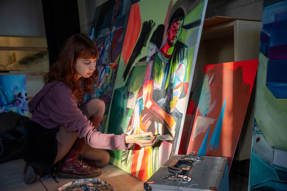 Anja Korherr, Painting from Austria