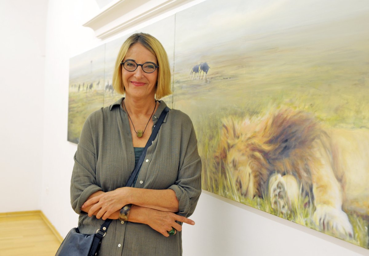 Katja Praschak, Painting artist from Austria.