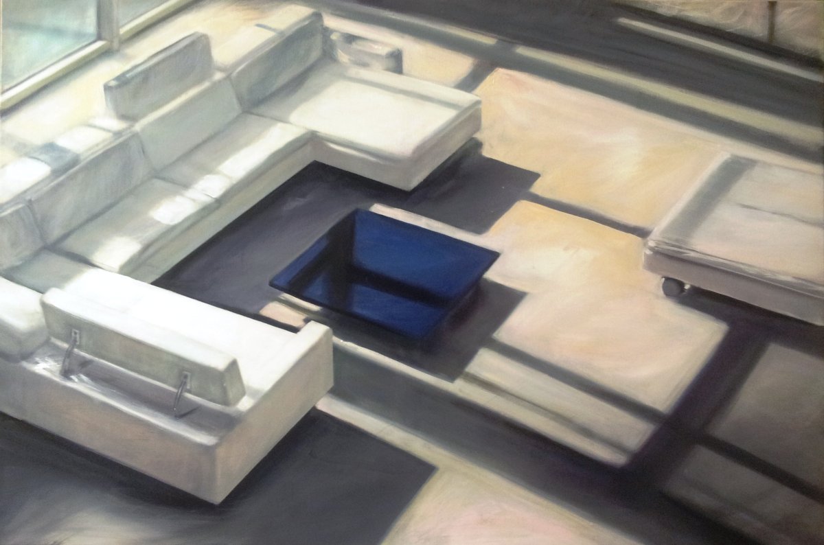 Living Sofa Landscape, 80×120 cm - artwork by Katja Praschak