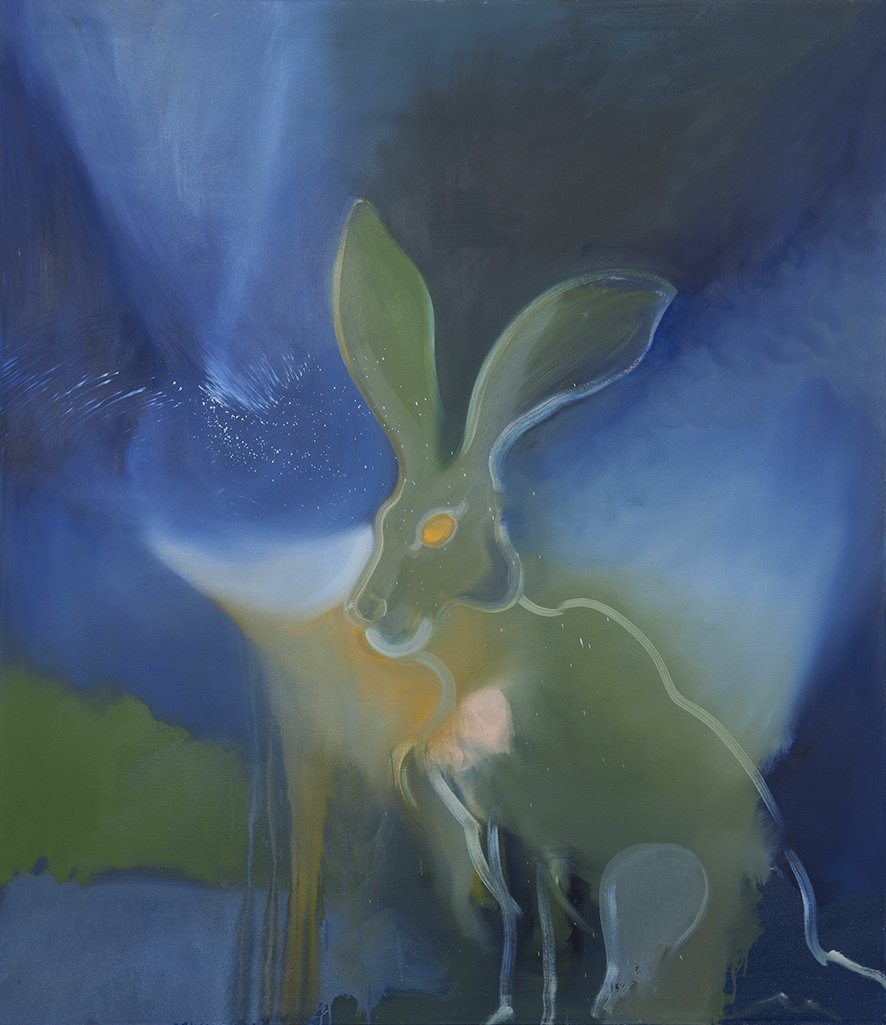 Kosmický zajíc, 2014 - artwork by Petra Buzková (PJOTRA)