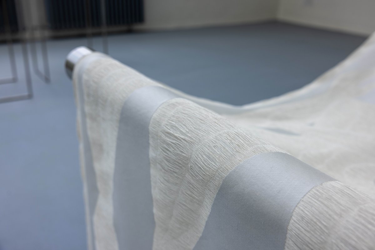 prewoven paths, 2024. Foto: Tomáš Fiala, @tomasfialaphoto - artwork by Klára Samcová