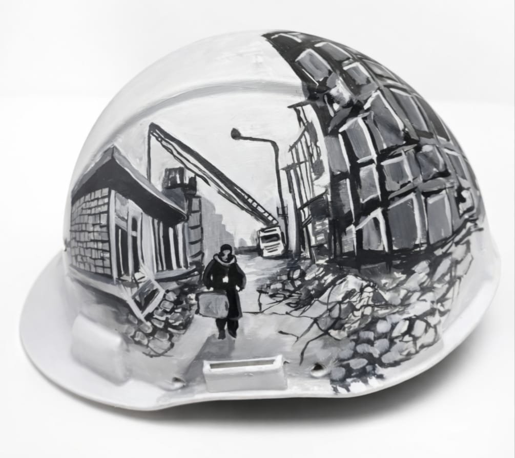 Bez názvu, kombinovaná technika, 21–23 × 15–17 cm – dílo od Hatice Atamış