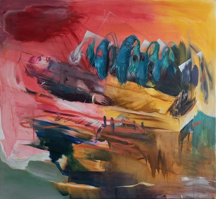 Hand-conduction, 2023 - artwork by Aneta Šiklingová