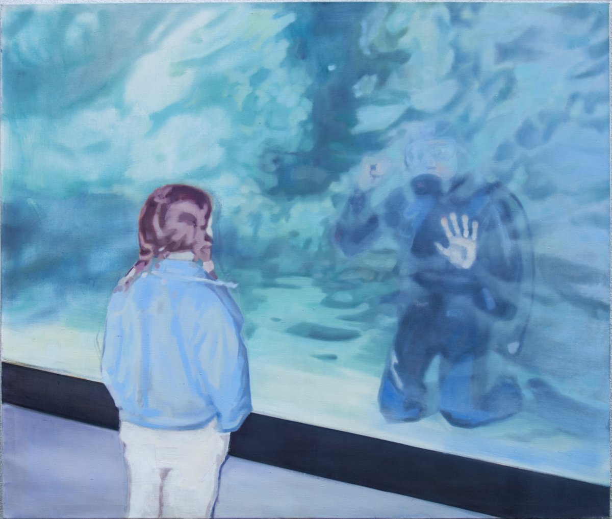 Untitled, 170x145, oil on canvas, 2010 - artwork by Zuzana Hřivňacká Vágnerová