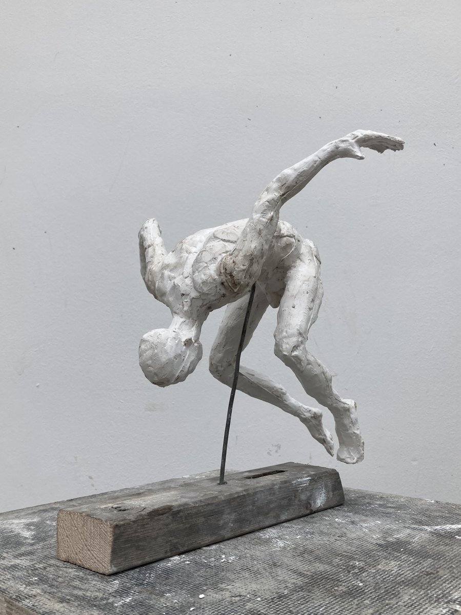 Hlavou proti zdi, 2023 - dílo od Matěj Hanusch