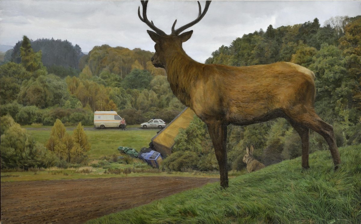 80x130cm, 2001 - artwork by Zdeněk Daněk