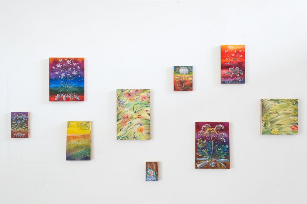 Květomluva (group exhibition), Entrance Gallery, 26. 9. – 9. 11. 2024, pohotography: Martin Bražina - artwork by Lištica