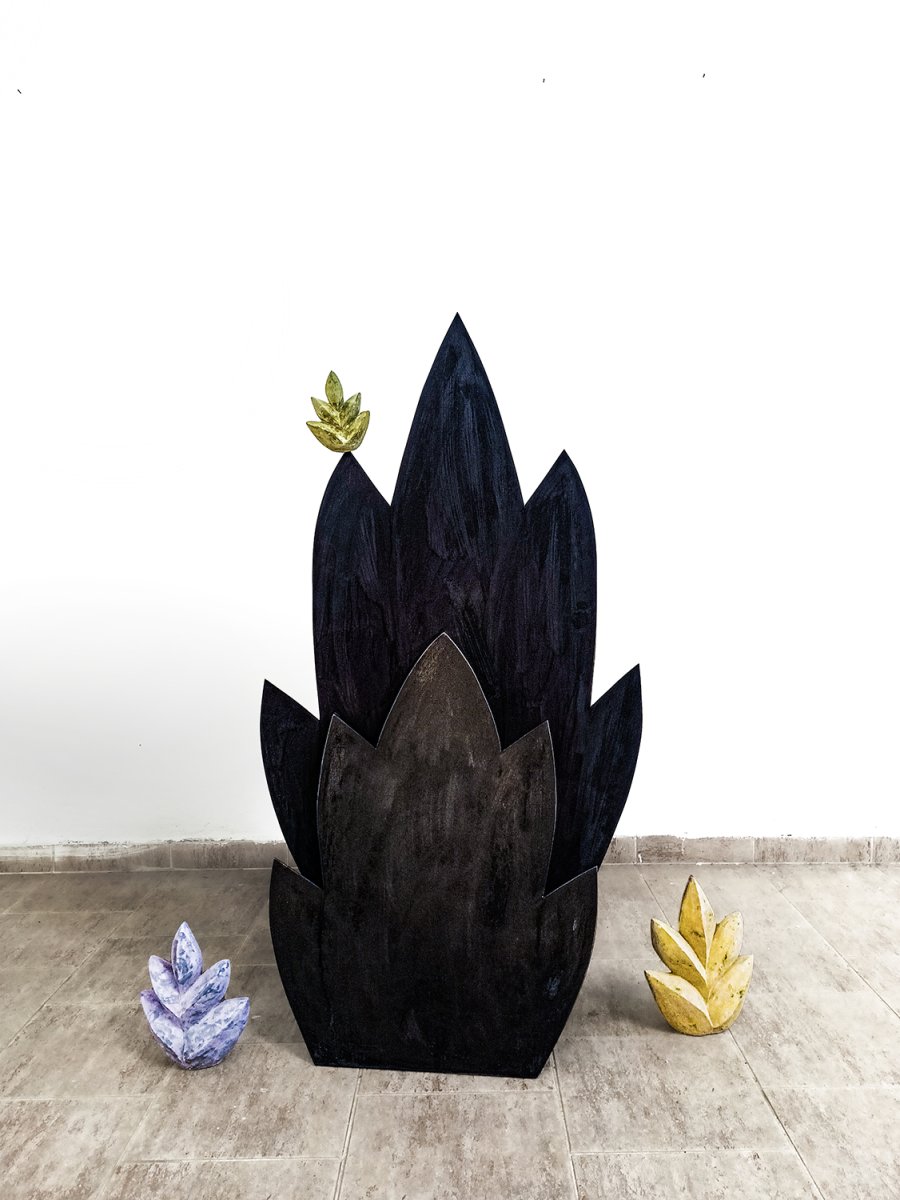 Divoké traviny, 2025 - artwork by Anna Treterová