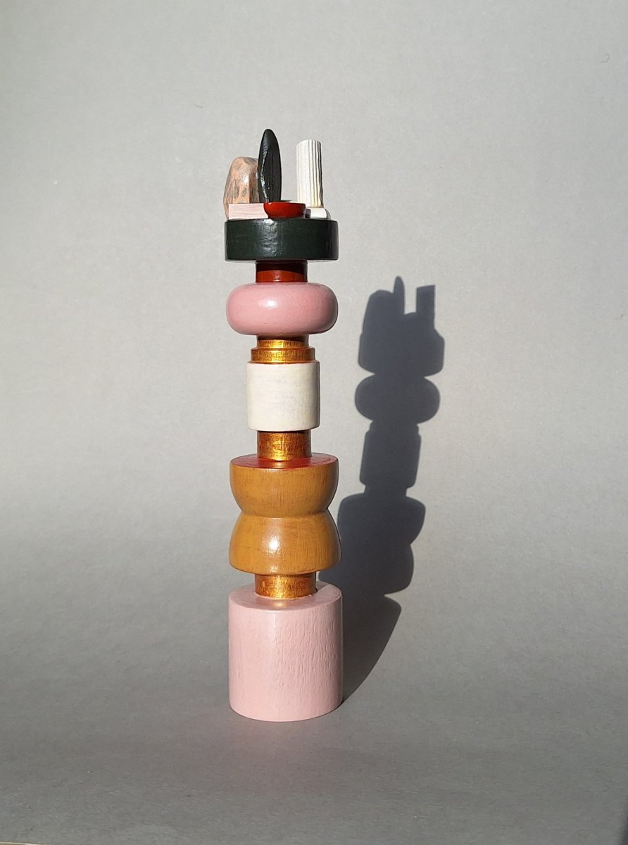 Červená loďka - dílo od Ida Pantůčková