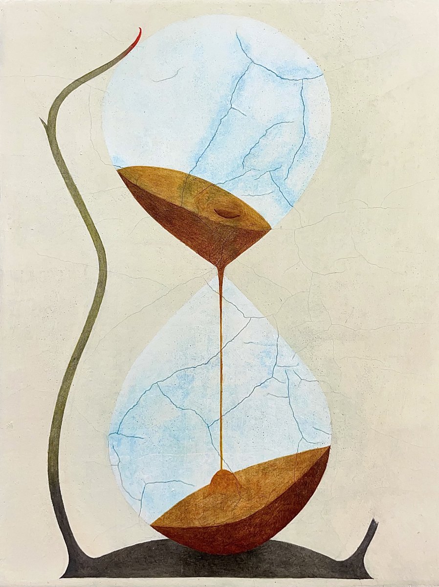 Hour, 2025 - artwork by Helena Ticháčková