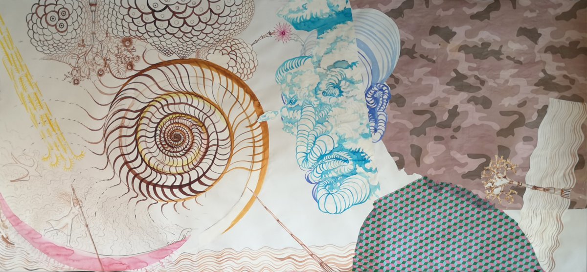 Her and his, 2024 - artwork by Lucie Ferliková