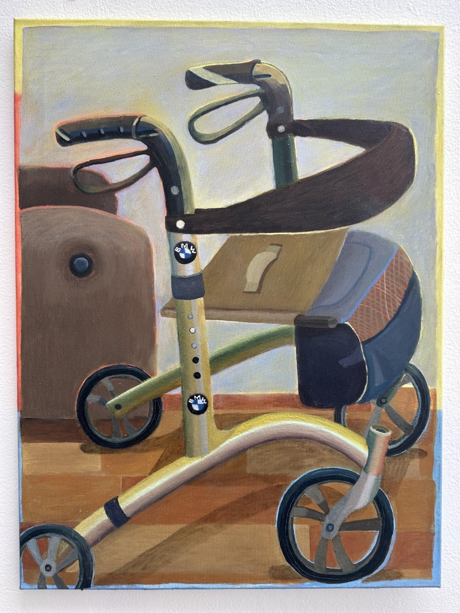 I'll Drive You in My BMW, 2025 - artwork by Olga Nová