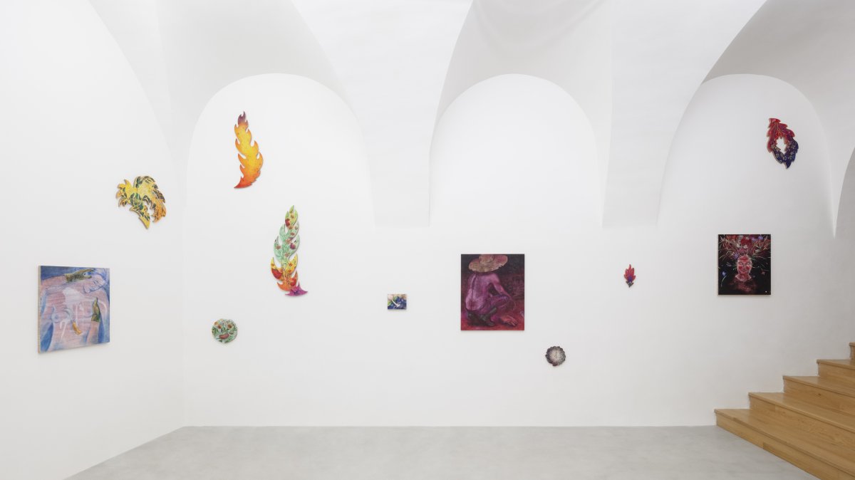 Weed Spreader, Galerie maldých (Galerie TIC), 19. 2. - 29. 3. 2025, photography: Eva Rybářová - artwork by Lištica