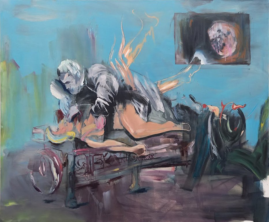 Like a sex machine, 2022 - artwork by Aneta Šiklingová