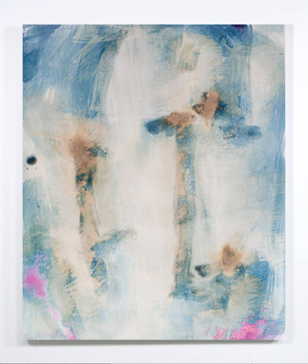 Relics 2025, natural pigments on Arches paper 320 grs - artwork by Debra Pollarini