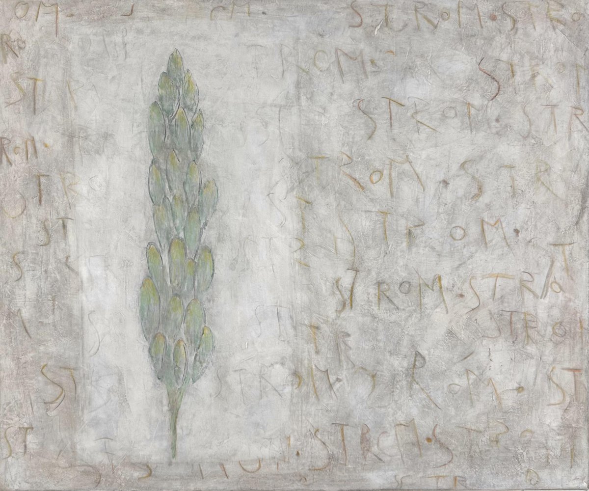 地中海的树，布面丙烯，50 × 60 cm，2026 - Jan Svoboda的作品