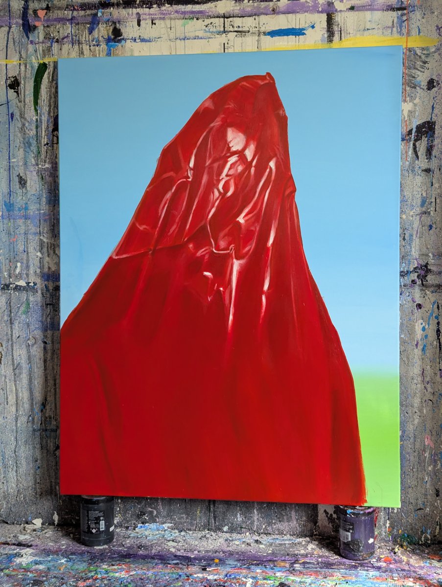 Untitled (Bez názvu), ze série Proxy, 130 × 100 cm, 2026 - dílo od Lukáš Kania