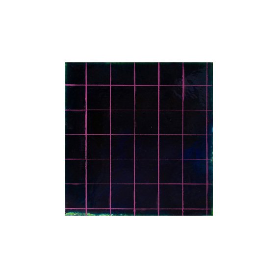 Průhled, kombinovaná technika na plátně, 20×20 cm, 2025 - dílo od Alice Marková