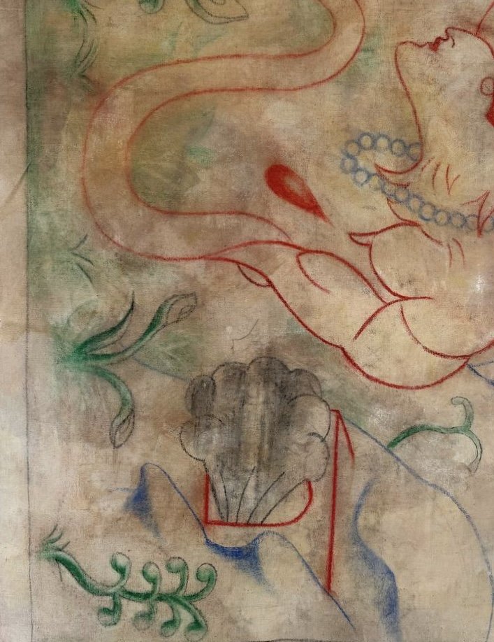 Bakalářská práce „Úžasy bestie” detail - artwork by Viola Starzyková