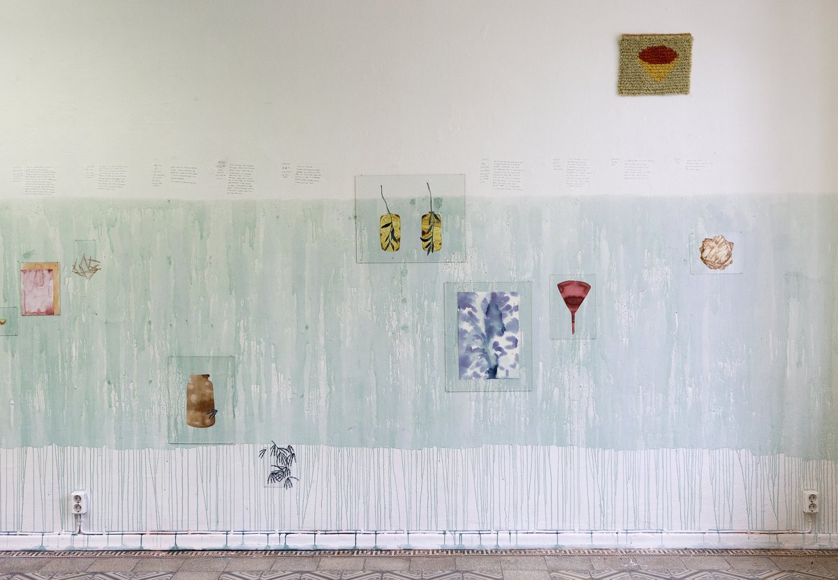 Exhibition at gallery Maatila, Helsinki 2024 (photo by Liina Aalto-Setälä) - artwork by Michaela Casková