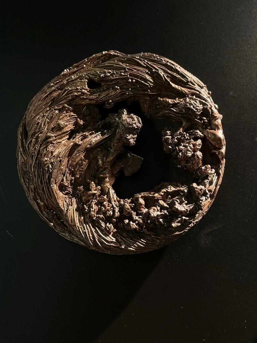 Geneze II. , bronz, 2026 - artwork by Elisabeth Habermannová