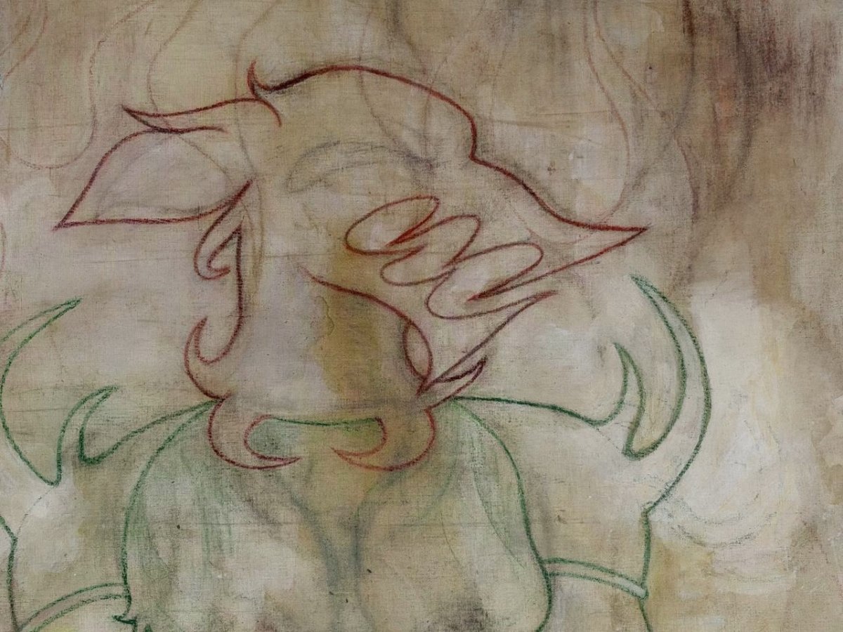 Bakalářská práce „Úžasy bestie” detail - artwork by Viola Starzyková