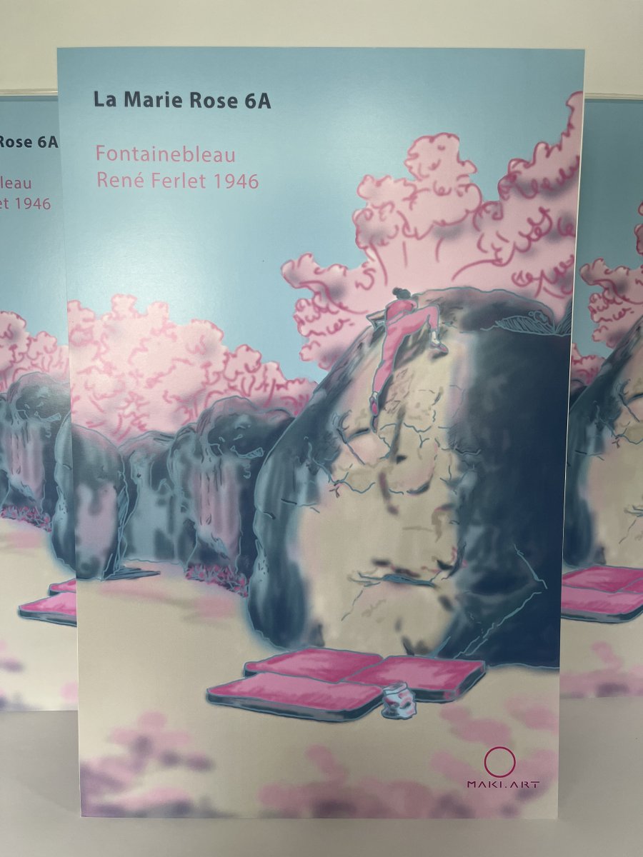 La Marie Rose 6a, digital painting - artwork by Markéta Prášková