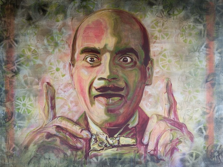 "Oh la la", 120×160 cm - artwork by Market Lamoš Žitňanská