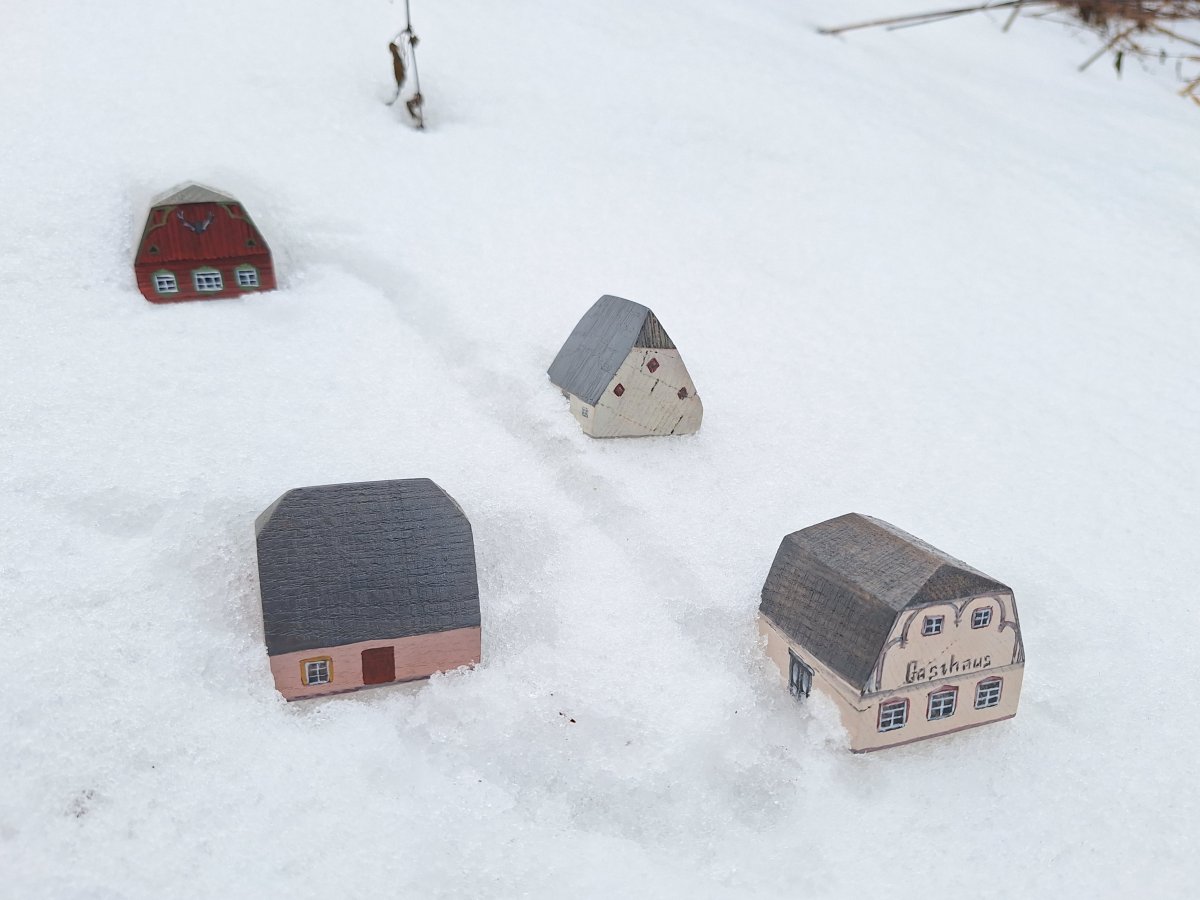 Vesnice - dílo od Ida Pantůčková