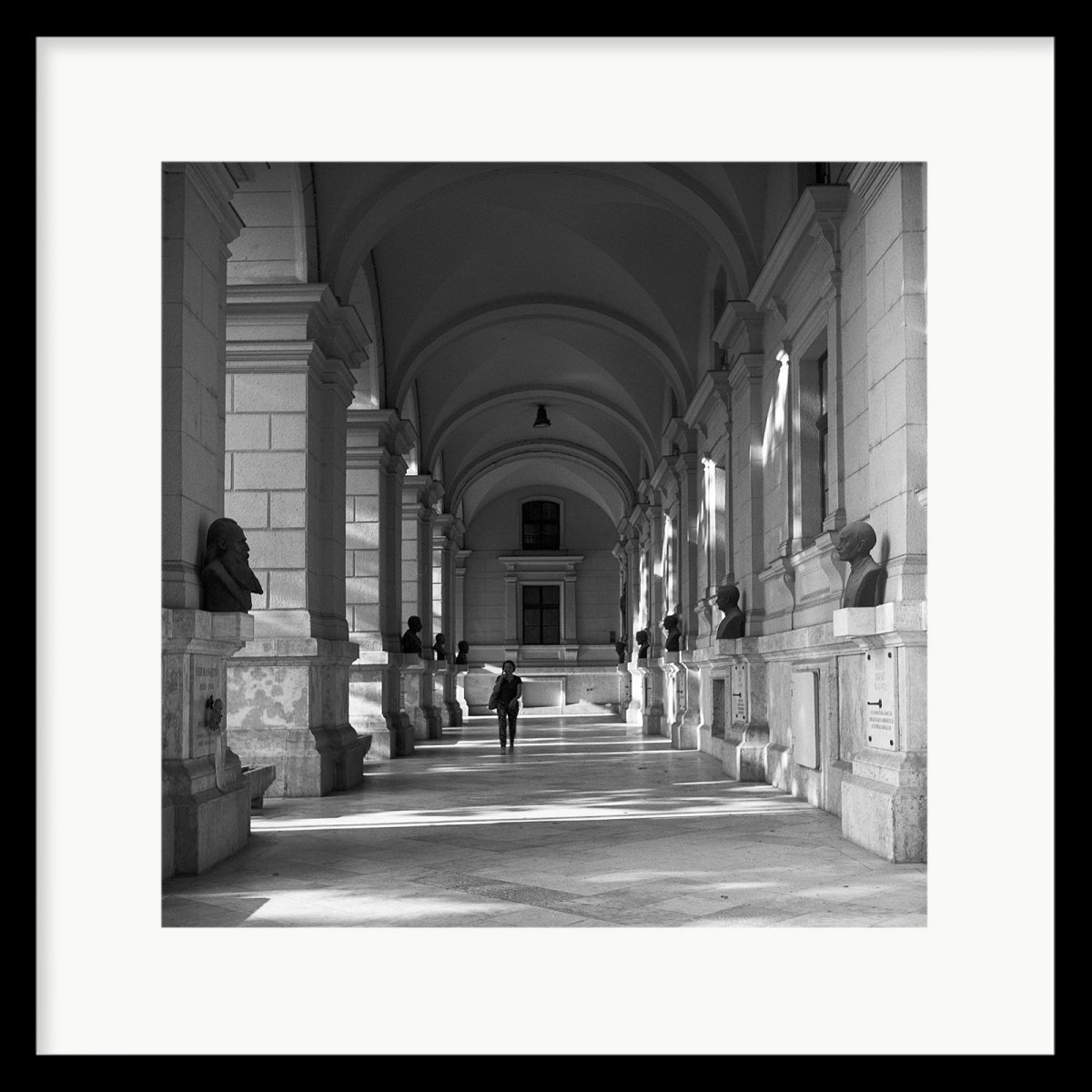 Hallway (Budapest) - artwork by Peter Brandstätter