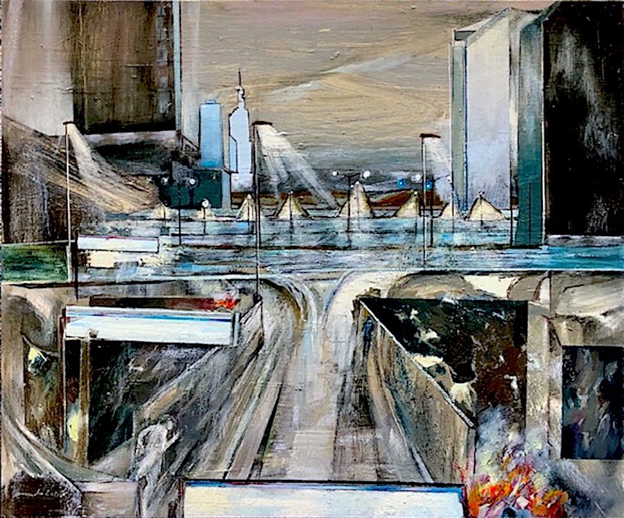 蒙塔格的夜间逃亡，2021 - Ian Henderson的作品
