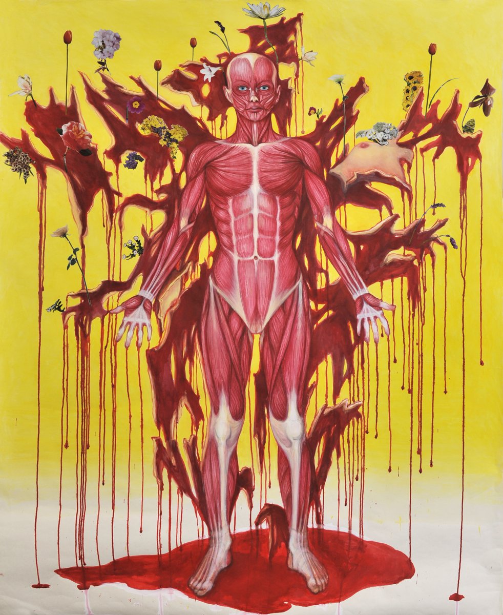 Tree of life, 2014 - artwork by Lucie Ferliková