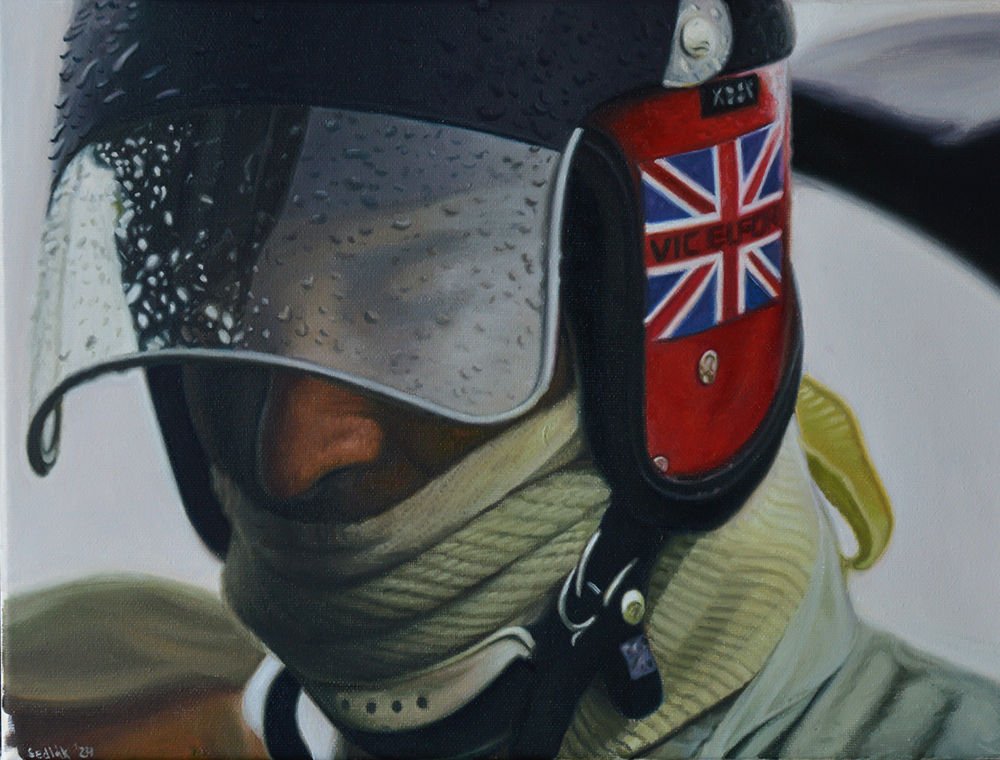 Vic Elford - artwork by Roman Sedlák