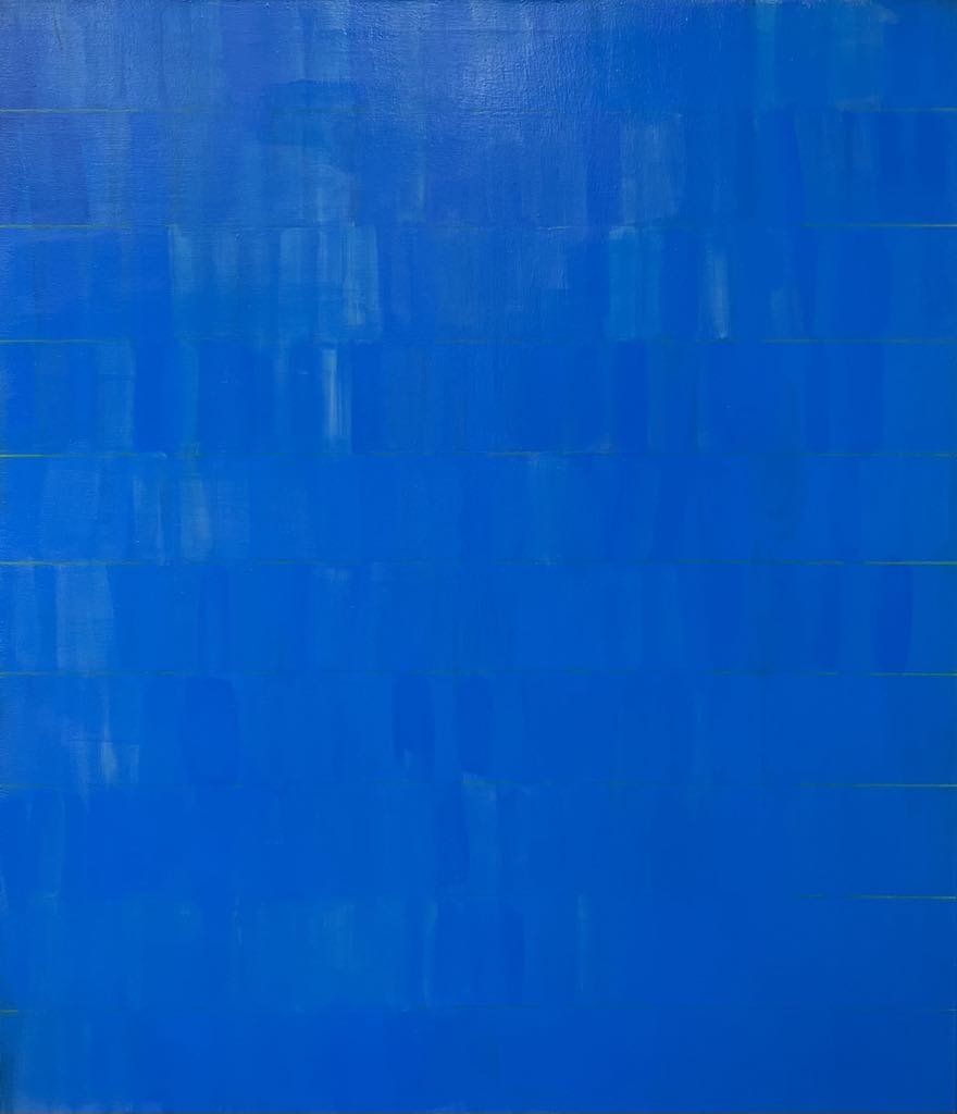 Rytmy, akryl na plátně, 140×120 cm, 2025 - dílo od Alice Marková