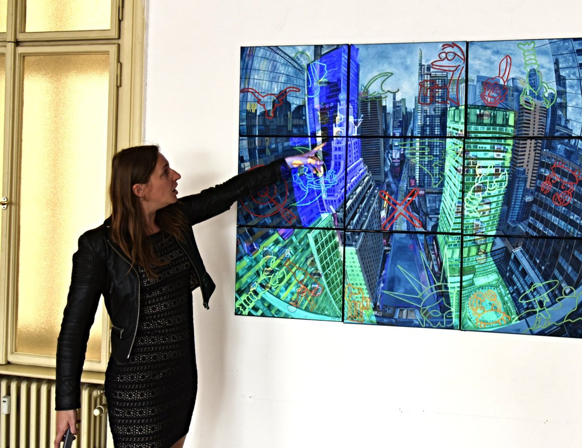 Neon Dreamer - artwork by Edita Pattová