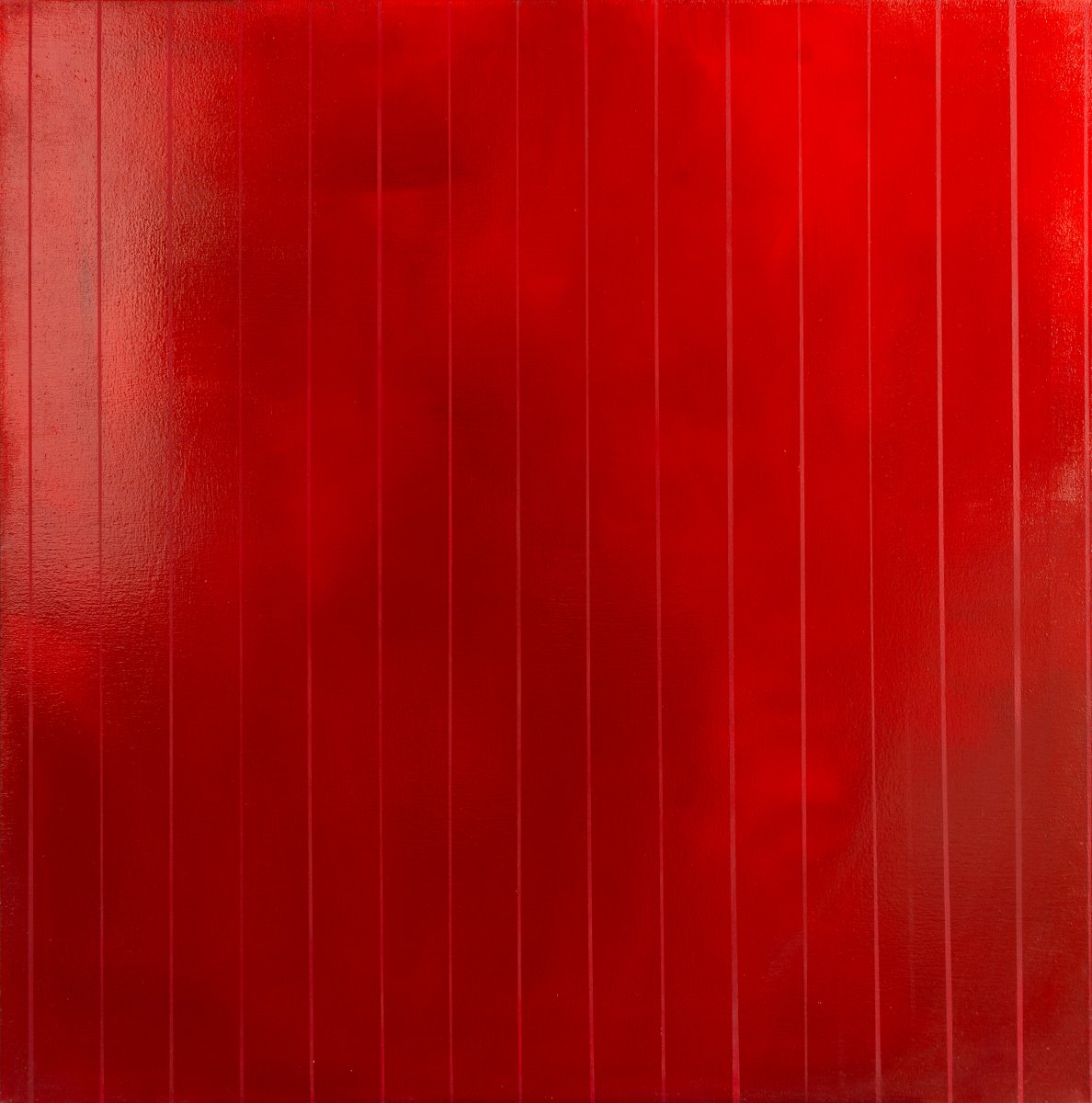 Dva rytmy, kombinovaná technika na plátně, 100×100 cm, 2024 - dílo od Alice Marková