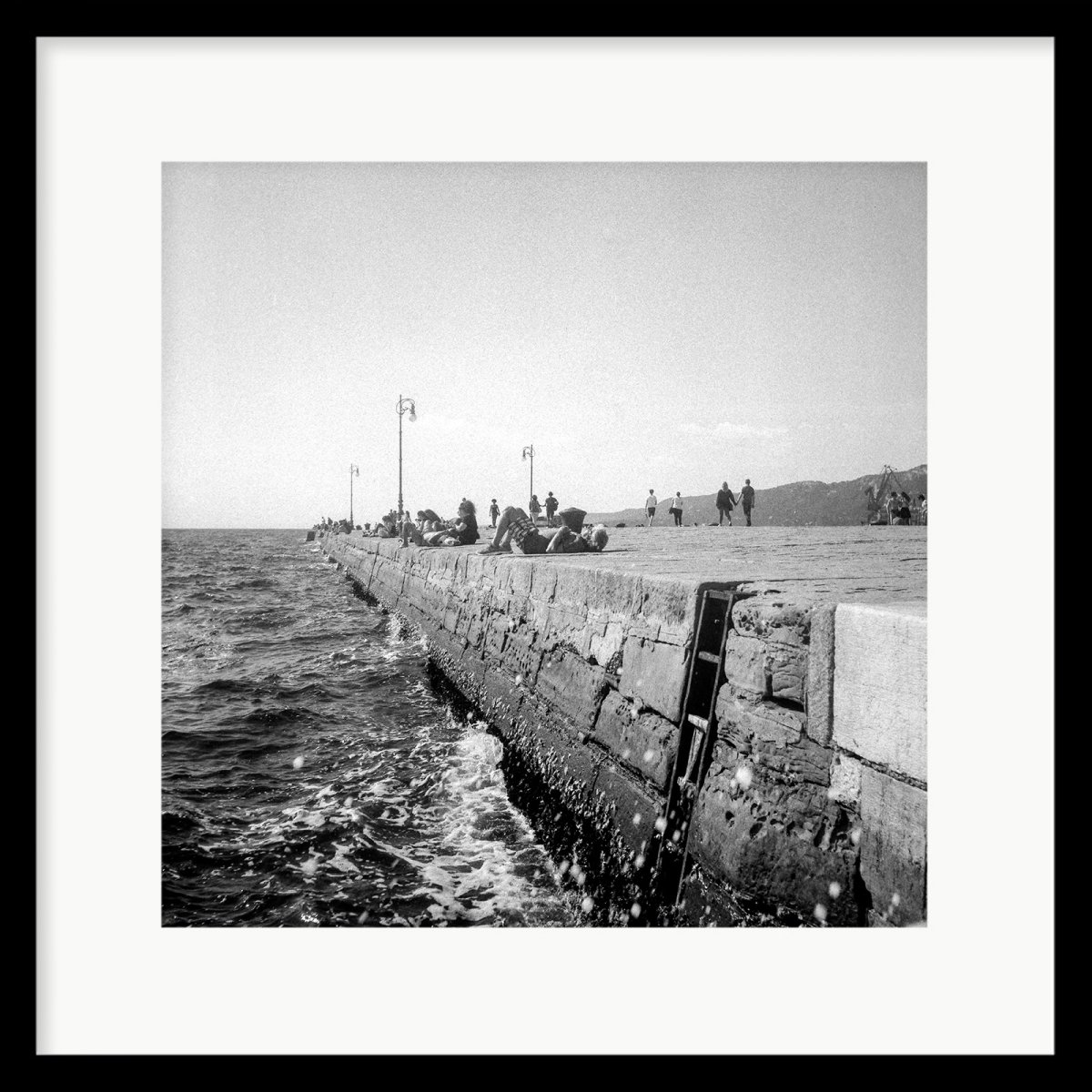 Molo Audace (Trieste) - artwork by Peter Brandstätter