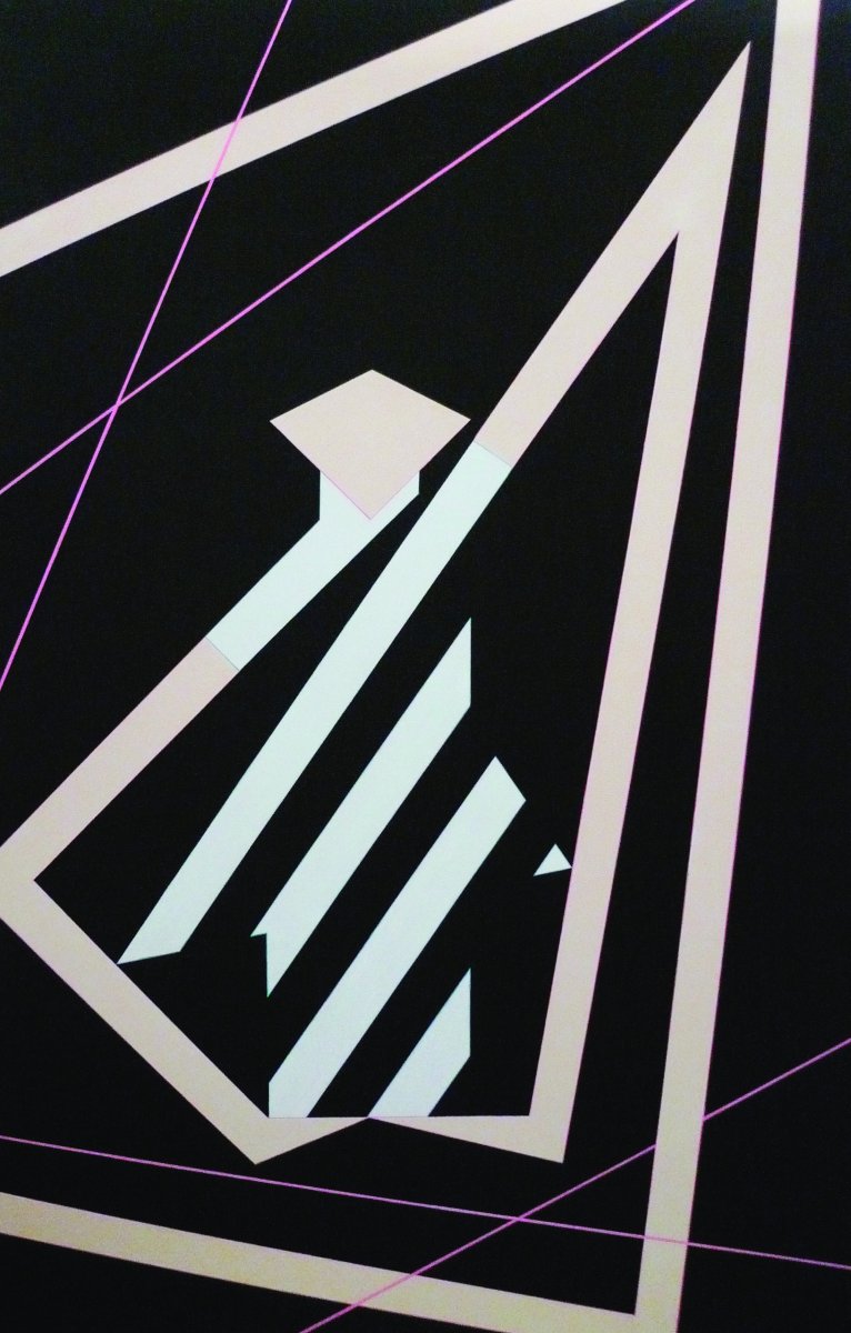 From Stars to Earth, 220×140 cm, 2022 - dílo od Birgitt Fischer