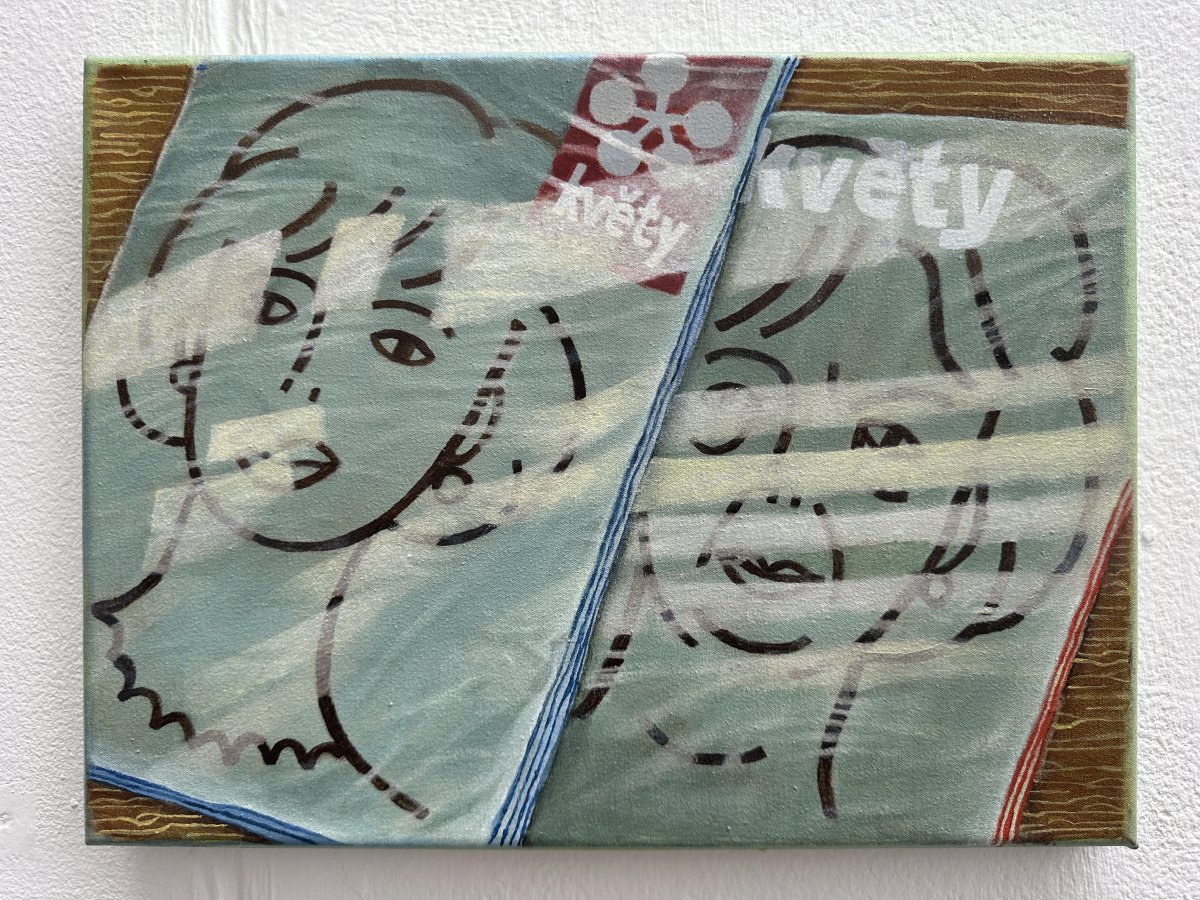 I Was a Cover Girl, 2025 - artwork by Olga Nová