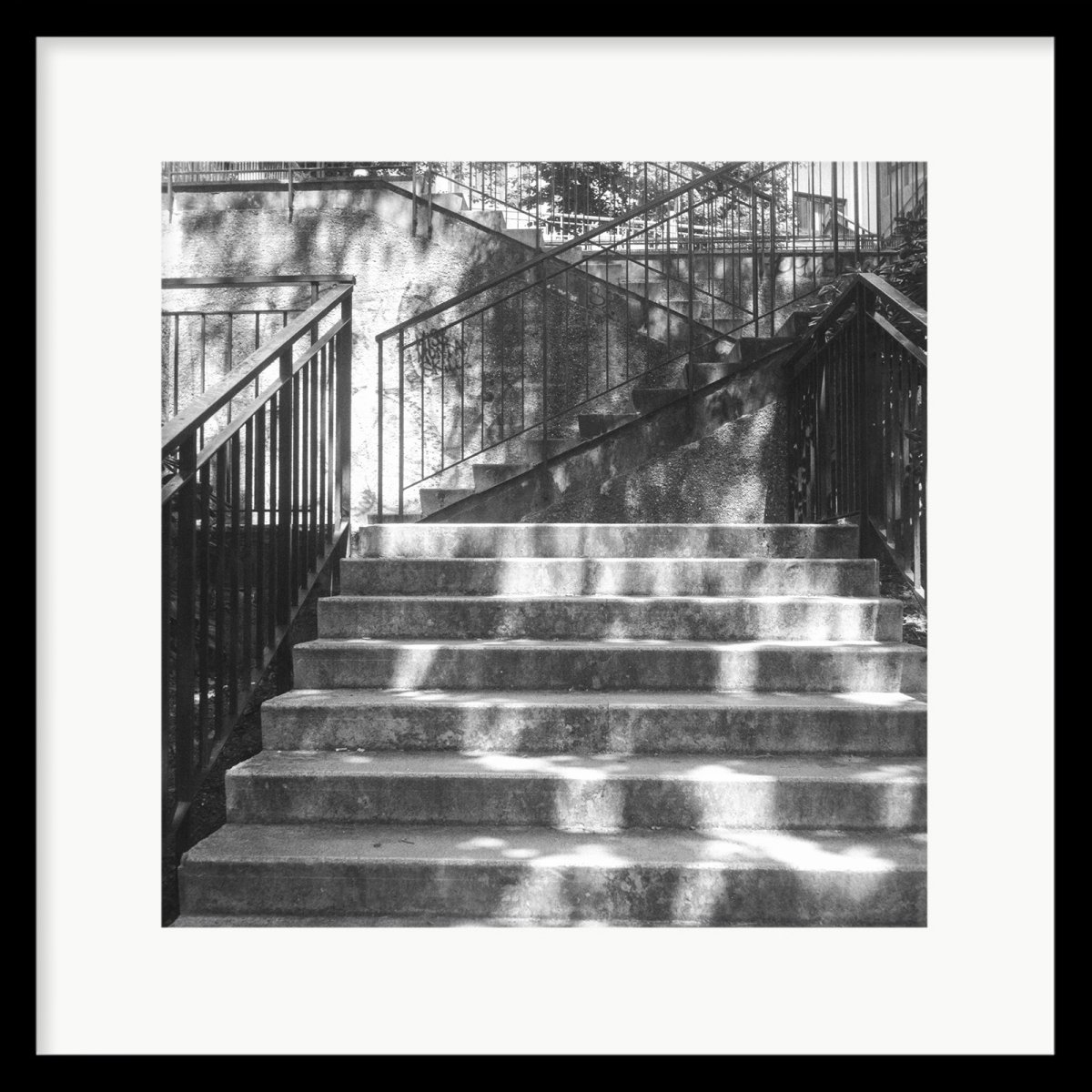 Shadows & Stairs (Trieste) - artwork by Peter Brandstätter