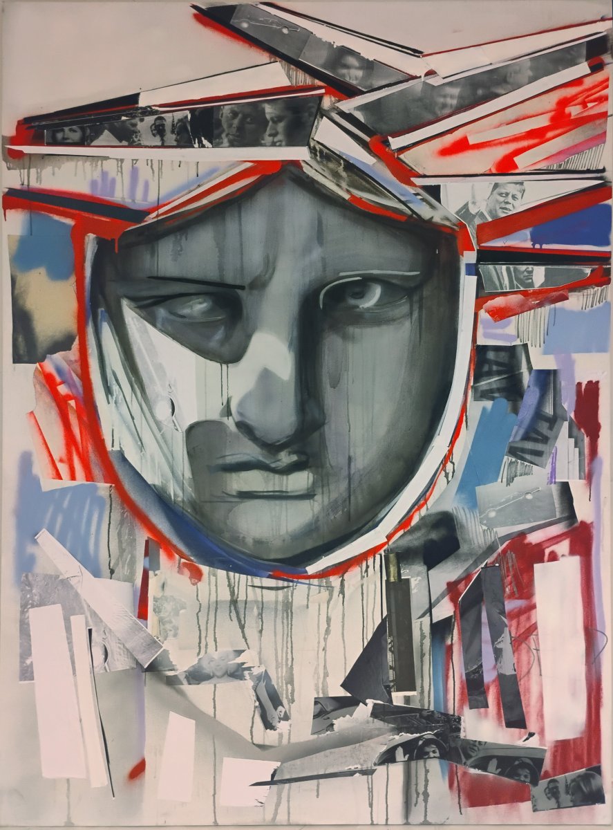 Wild West VI. 200 x 150 cm - dílo od Simona Blahutová