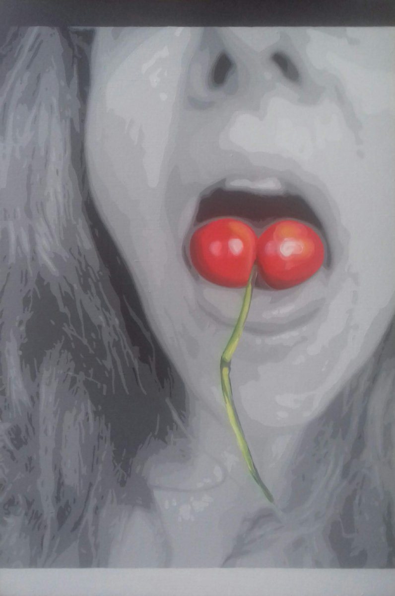 Self-Portrait, 120×80 cm - artwork by Market Lamoš Žitňanská