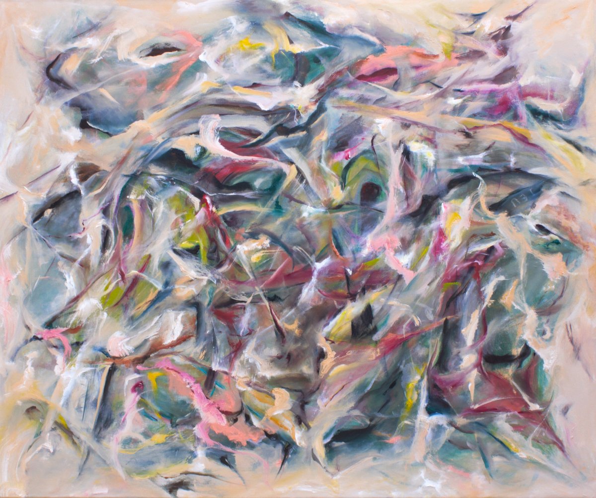 Toužebný postoj, 2024 - dílo od Fatmire Nura Zeka