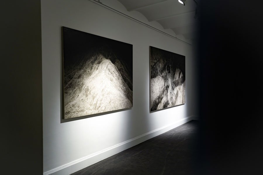 exhibition “Wait Till the Moon is Full”, Prague House in Brussels, Belgium, 2024 - artwork by Lenka Falušiová