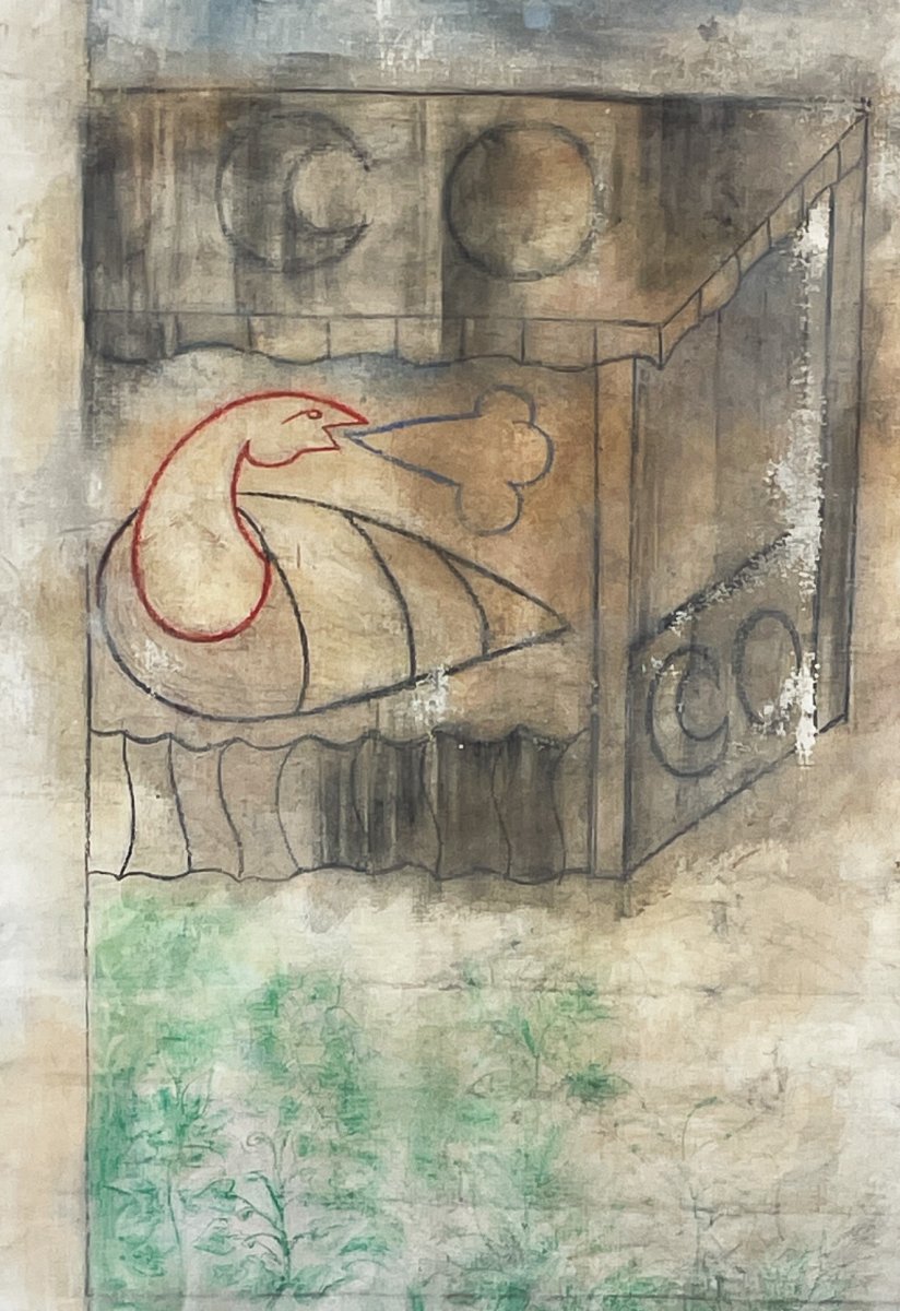 Bakalářská práce „Úžasy bestie” detail - artwork by Viola Starzyková