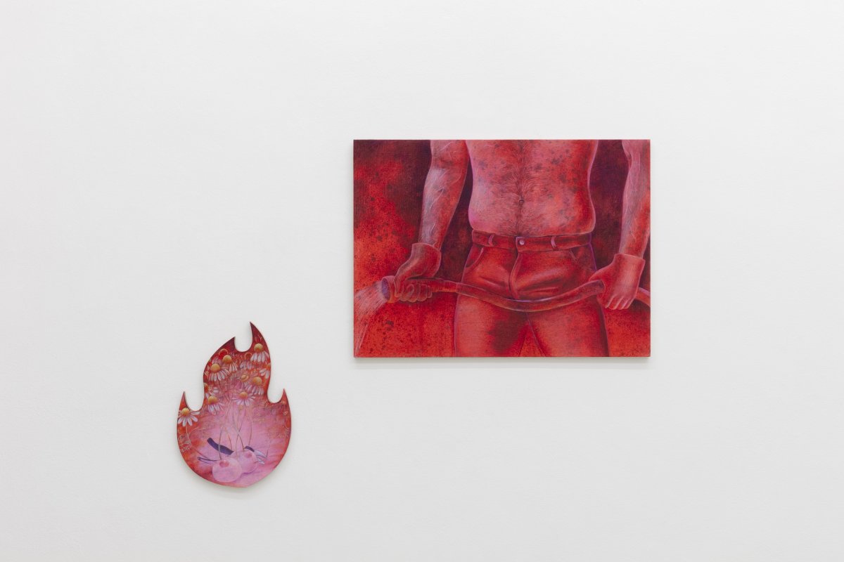 Weed Spreader, Galerie maldých (Galerie TIC), 19. 2. - 29. 3. 2025, photography: Eva Rybářová - artwork by Lištica